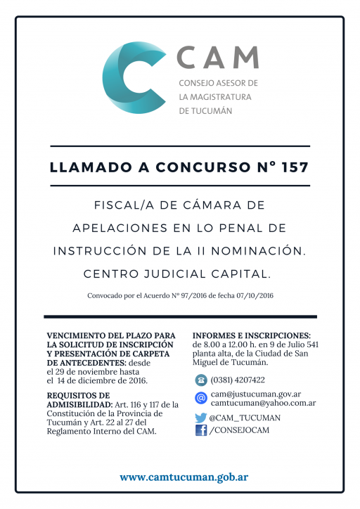 llamado 157