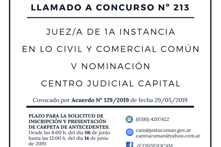Concurso 213