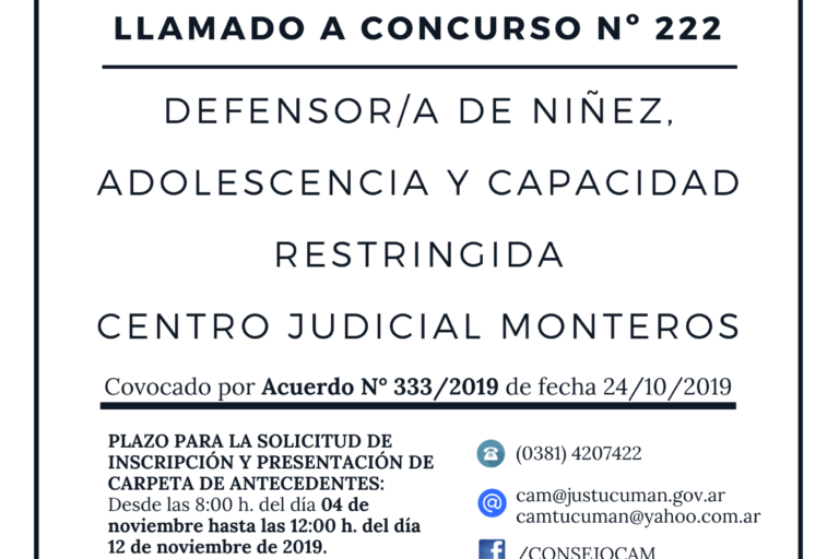 concurso 222
