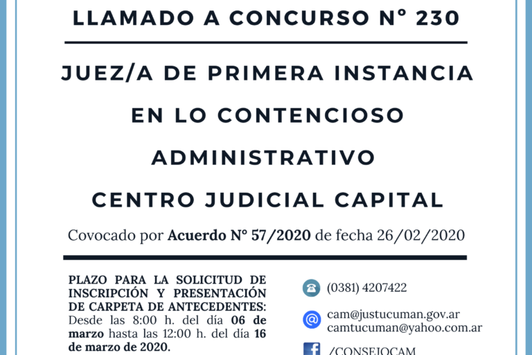 concurso 230