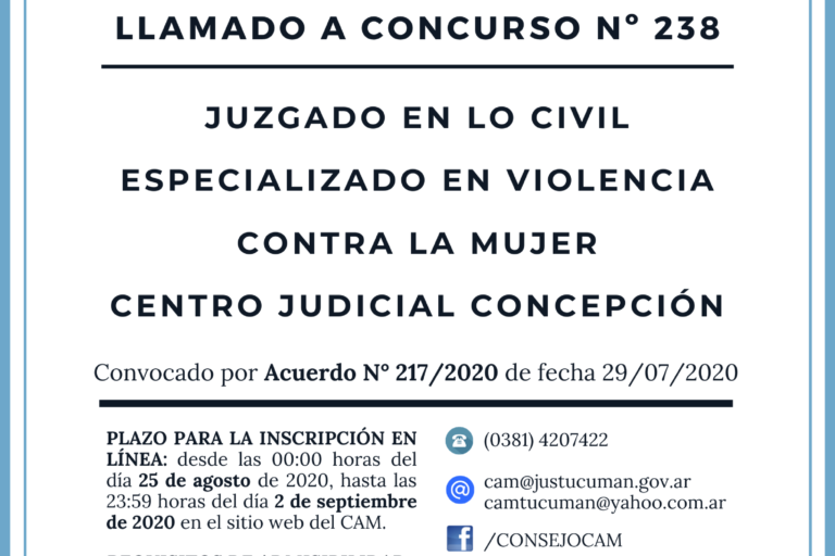 CONCURSO 238