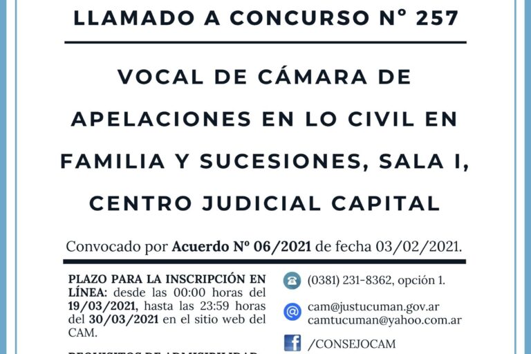 Concurso 257
