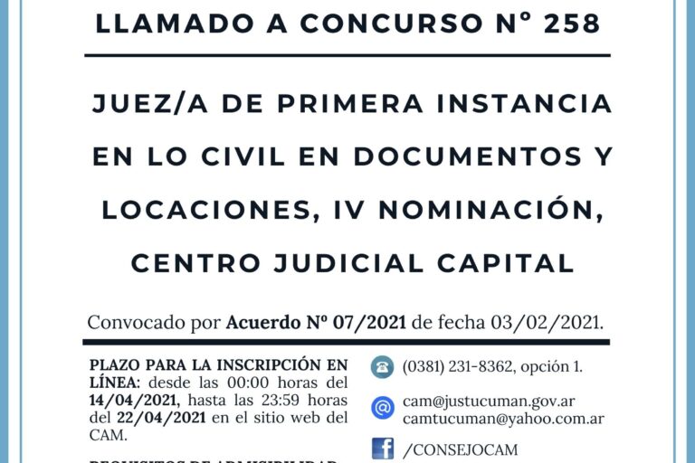Concurso 258