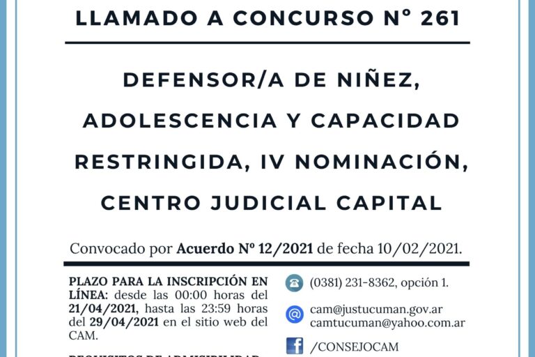 Concurso 261