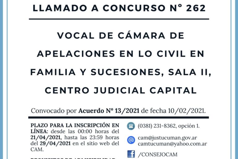 Concurso 262