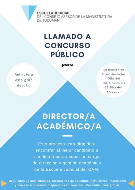 concurso director escuela