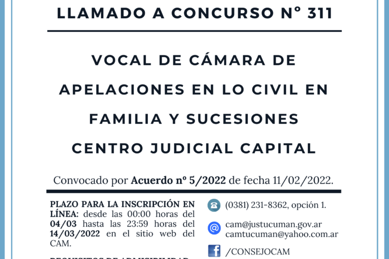 concurso 311